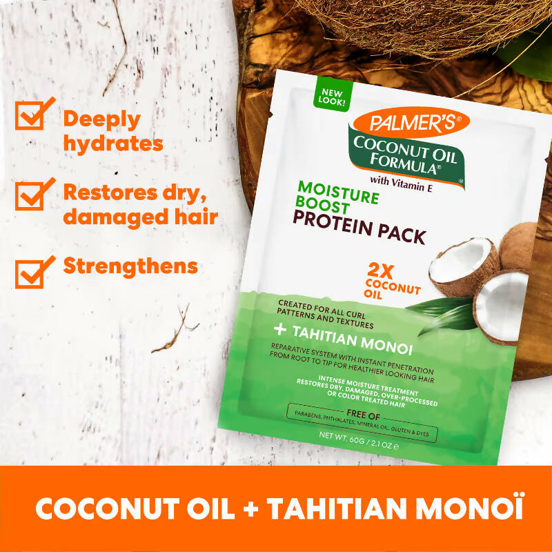 Palmer's Coconut Oil Formula Moisture Boost Protein Pack - Swadesiicart
