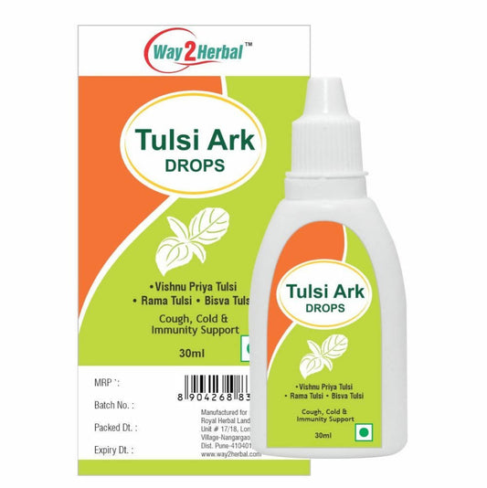 Way2herbal Tulsi Ark Drops | Swadesiicart