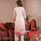 Ethnic Festive Wear Taby Silk White Stitched Suit With Dupatta - Tanisha | Swadesiicart