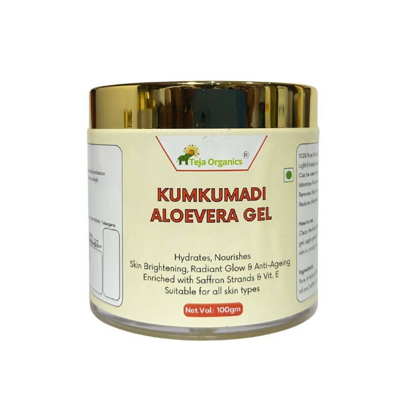 Teja Organics Kumkumadi Aloevera Gel - Swadesiicart