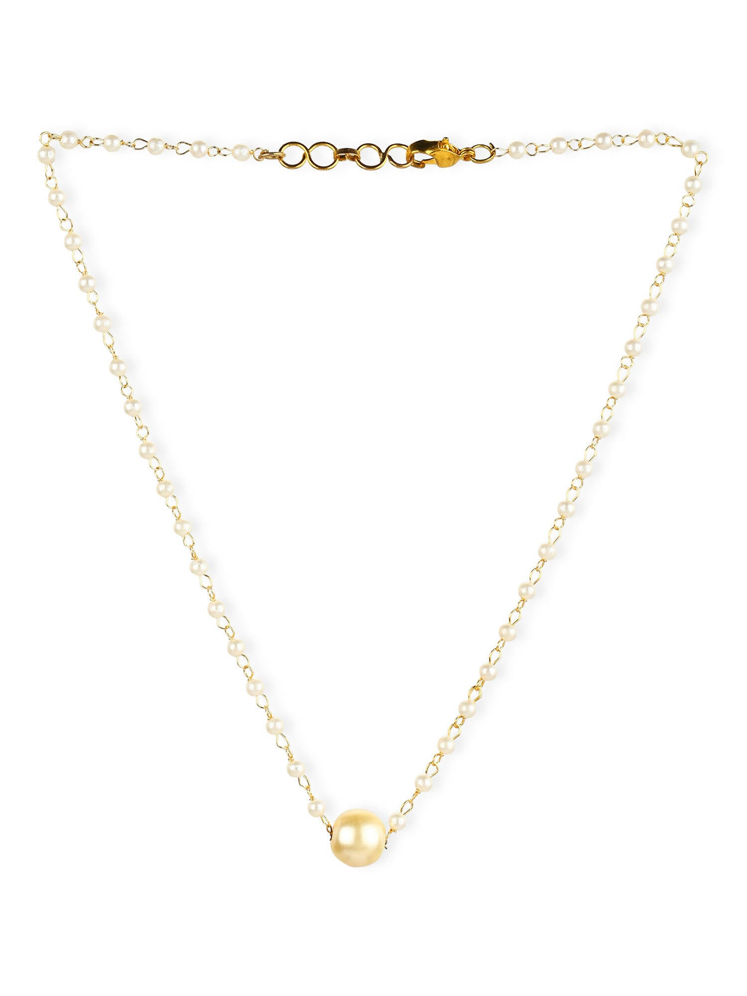Gold-Polished Chain - Ruby Raang | Swadesiicart