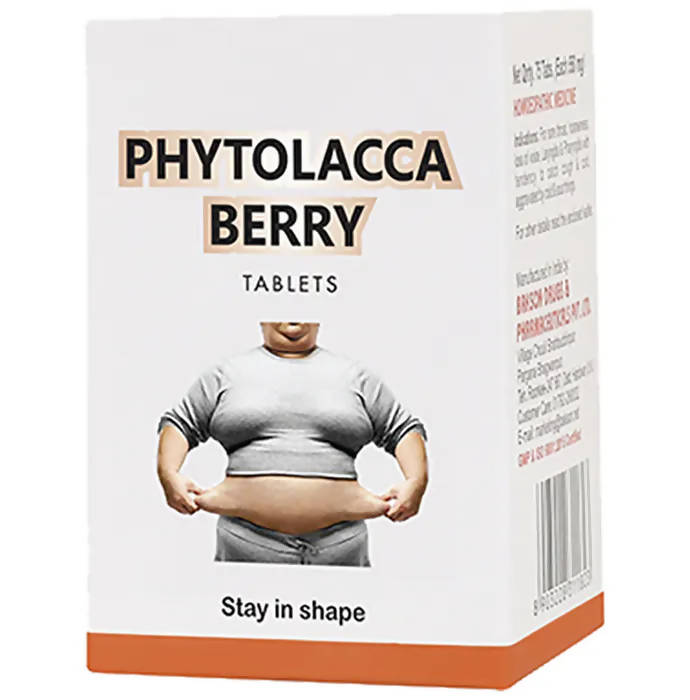 Bakson's Homeopathy Phytolacca Berry Tablets | Swadesiicart