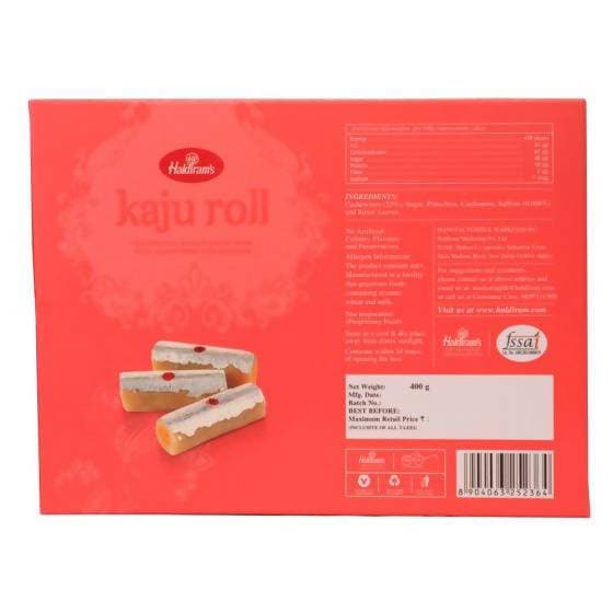 Haldiram's Kaju Roll | Swadesiicart