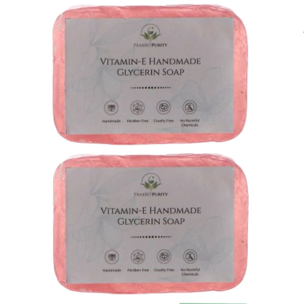 PrakritPurity Vitamin E Handmade Glycerine Soap | Swadesiicart