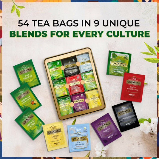 Twinings The Explorers Collection Assortment Tea Gift Set | Swadesiicart