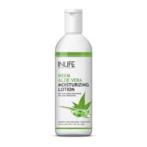 Inlife Neem Aloe Vera Moisturizing Lotion | Swadesiicart
