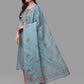 Blue Embroidered Kurta Pant & Dupatta Set, Multicolor - Hiral Fashion