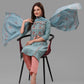 Blue Embroidered Kurta Pant & Dupatta Set, Multicolor - Hiral Fashion