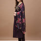 Alia Cut Hand Embroidered Kurta With Pant & Dupatta Premium, Multicolor - Hiral Fashion
