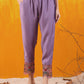 Applique Embroidered Kurta With Pant & Printed Dupatta, Lavender - Hiral Fashion