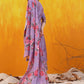 Applique Embroidered Kurta With Pant & Printed Dupatta, Lavender - Hiral Fashion