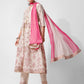 Anarkali Printed Kurta Suit With Pant And Dupatta Set, Multicolor - Hiral Fashion