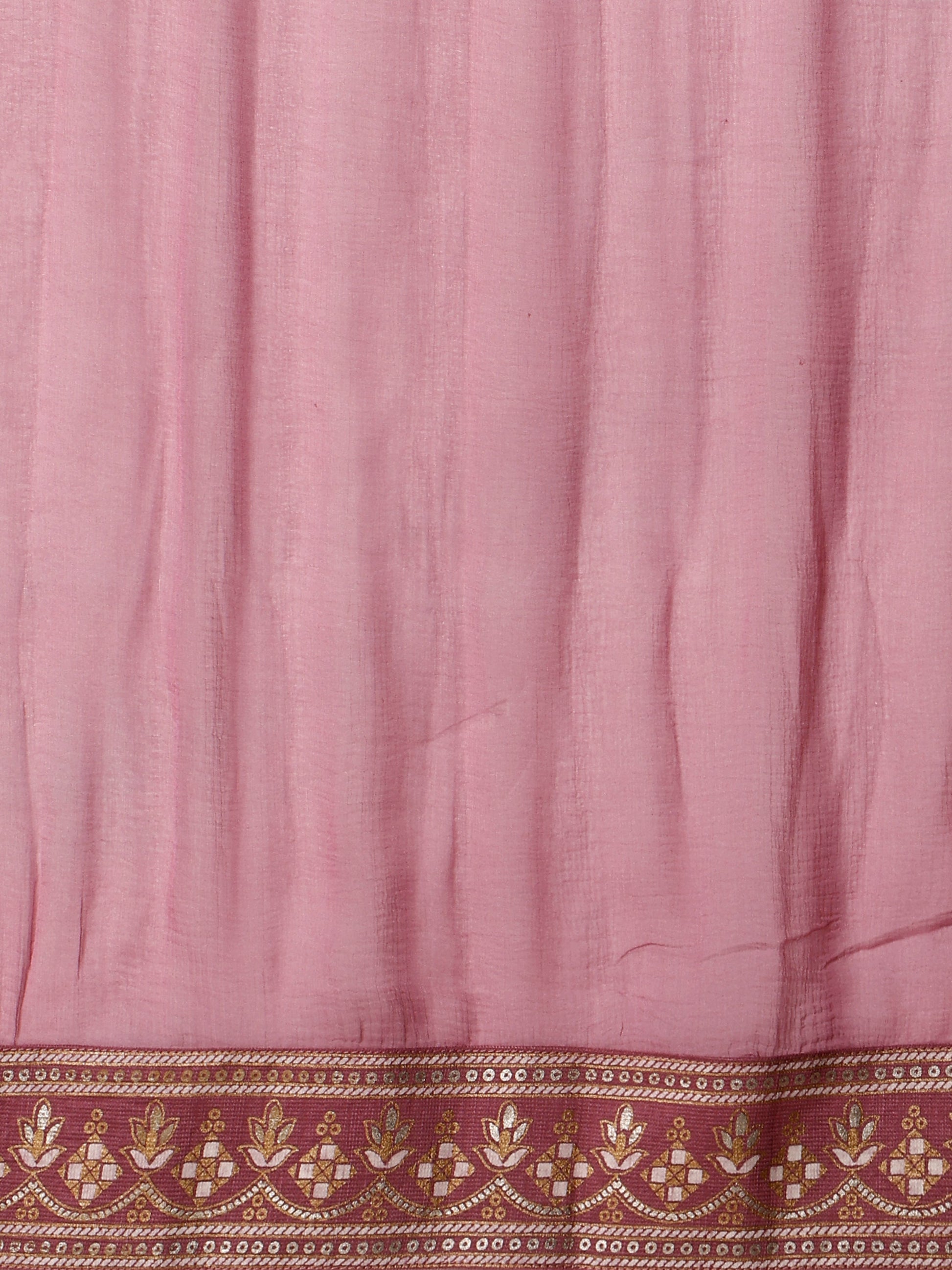 Anarkali Printed Kurta Suit With Pant And Dupatta Set, Multicolor - Hiral Fashion