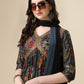Alia Cut Kurta With Pant And Dupatta, Multicolor - Hiral Fashion