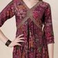 Alia Cut Kurta With Pant And Dupatta, Multicolor - Hiral Fashion