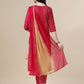 Bandhani Printed & Embroidered Kurta With Pant & Dupatta Set, Multicolor - Hiral Fashion