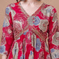 Alia Cut Floral Printed & Embroidered Rayon Kurta With Pant & Dupatta, Multicolor - Hiral Fashion