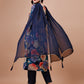 Alia Cut Floral Printed & Embroidered Rayon Kurta With Pant & Dupatta, Multicolor - Hiral Fashion