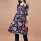 Alia Cut Floral Printed & Embroidered Rayon Kurta With Pant & Dupatta, Multicolor - Hiral Fashion