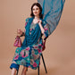 Alia Cut Floral Printed & Embroidered Rayon Kurta With Pant & Dupatta, Multicolor - Hiral Fashion