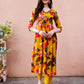Alia Cut Hand Embroidered & Floral Printed Kurta With Pant & Dupatta Premium, Multicolor - Hiral Fashion