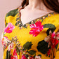 Alia Cut Hand Embroidered & Floral Printed Kurta With Pant & Dupatta Premium, Multicolor - Hiral Fashion