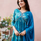 Alia Cut Hand Embroidered & Floral Printed Kurta With Pant & Dupatta Premium, Multicolor - Hiral Fashion