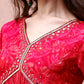 Alia Cut Hand Embroidered & Floral Printed Kurta With Pant & Dupatta Premium, Multicolor - Hiral Fashion