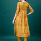 Alia Cut Hand Embroidered & Printed Pure Chinon Kurta With Pant & Dupatta, Multicolor - Hiral Fashion