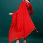Alia Cut Hand Embroidered & Printed Pure Chinon Kurat With Pant & Dupatta, Multicolor - Hiral Fashion