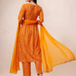 Bandhani Printed & Embroidered Kurta With Pant & Dupatta Set, Multicolor - Hiral Fashion