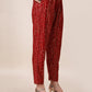 Bandhani Printed & Embroidered Kurta With Pant & Dupatta Set, Multicolor - Hiral Fashion