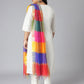 Janasya Women's Off-White Poly Silk Straight Festive Kurta Set | Swadesiicart
