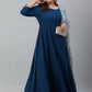 Janasya XL LOVE by Janasya Women's Plus Size Teal Rayon Kurta and Dupatta | Swadesiicart