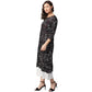 Anubhutee Women's Rayon Black Kurta Set | Swadesiicart