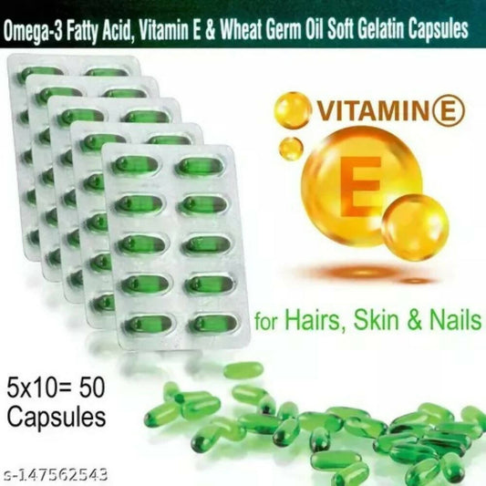50 Ewon Vitamin E Capsules | Swadesiicart