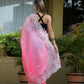 Vamsee Sanyogita Sanyogita - Pink Organza Saree - Swadesiicart