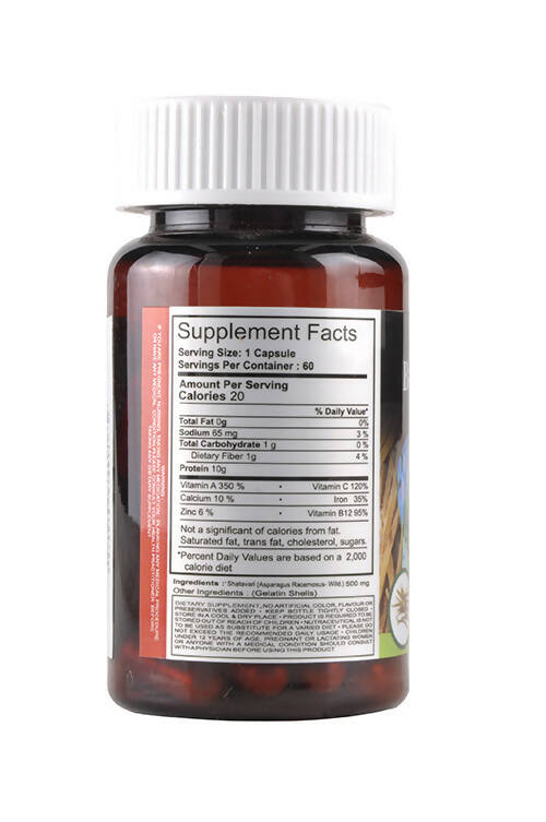 Cipzer Shatavari Capsules - Swadesiicart