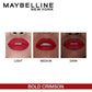 Maybelline New York Color Sensational Creamy Matte Lipstick / 634 Bold Crimson - Swadesiicart