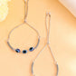 VOJ Set of 2 Traditional Evil Eye Designer Anklet - Swadesiicart