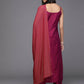 Ahalyaa Women's Traditional wear Kurta Set - Burgundy | Swadesiicart
