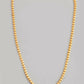 VOJ Gold-Polished Designer Leaf Shaped Chain For Men | Swadesiicart