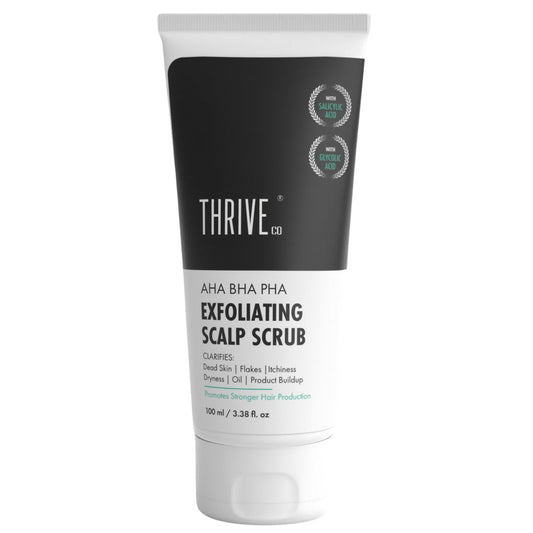 ThriveCo AHA BHA PHA Exfoliating Scalp Scrub | Swadesiicart
