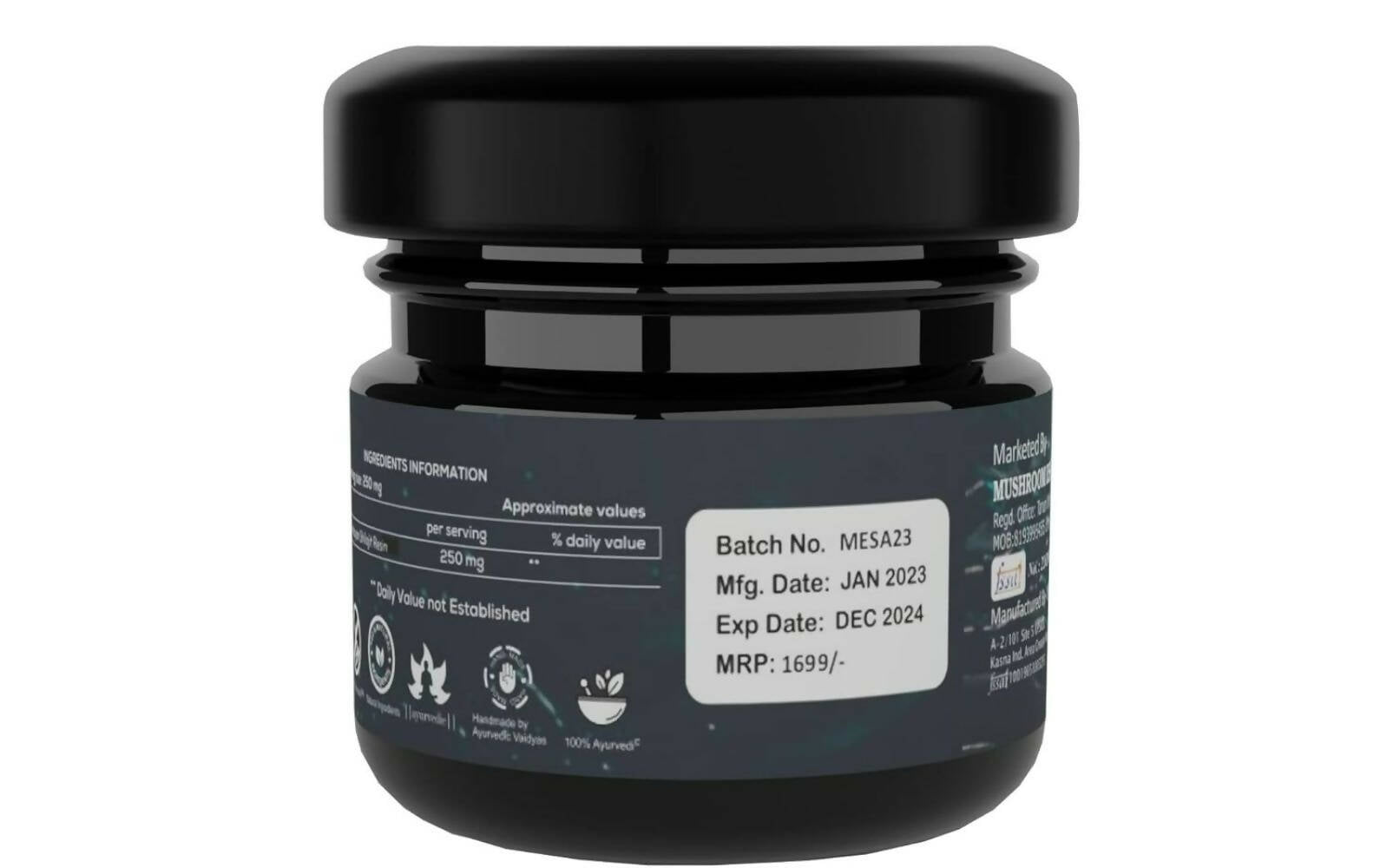 Mushroom Essence Pure Himalayan Sj Resin | Swadesiicart