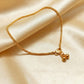JS Fashion High Gold Thick Chain Traditional Anklet for Women & Girls | Swadesiicart