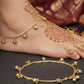 JS Fashion Beautiful Designer Mehendi Polish Party Wear Anklet for Women & Girls | Swadesiicart