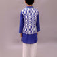Lil Drama Shor-Gul Blue Kurta Pyjama with Jacket Set For Boys | Swadesiicart