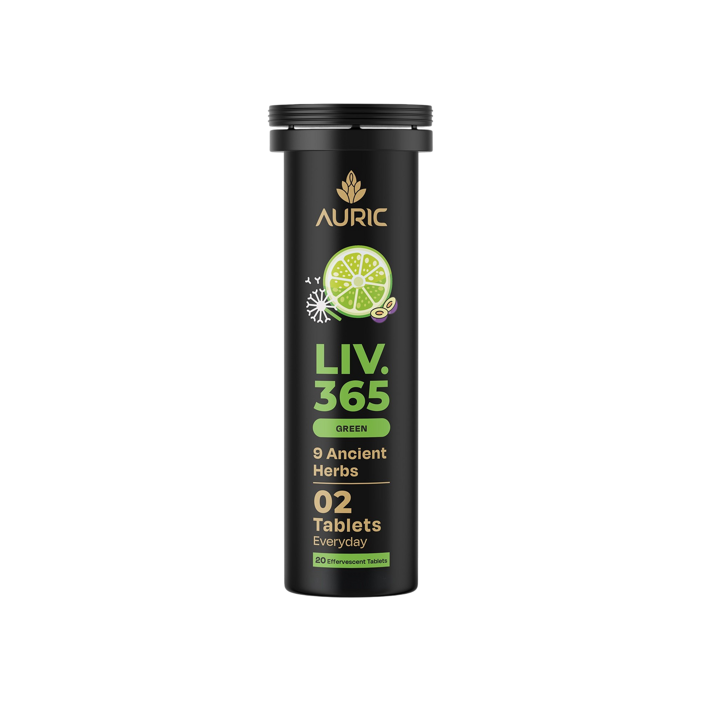 Auric Liv365 Tablets | Lemon Flavour