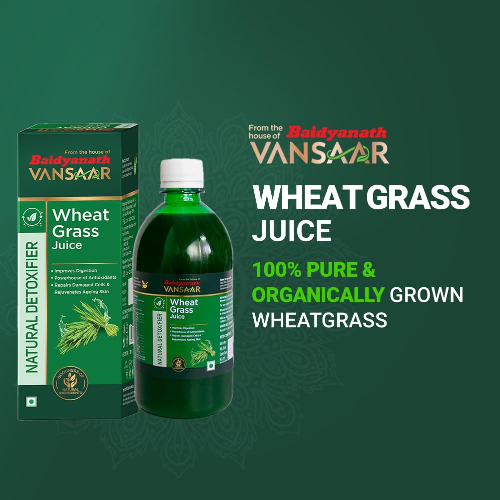 Baidyanath Vansaar Wheat Grass Juice - Swadesiicart