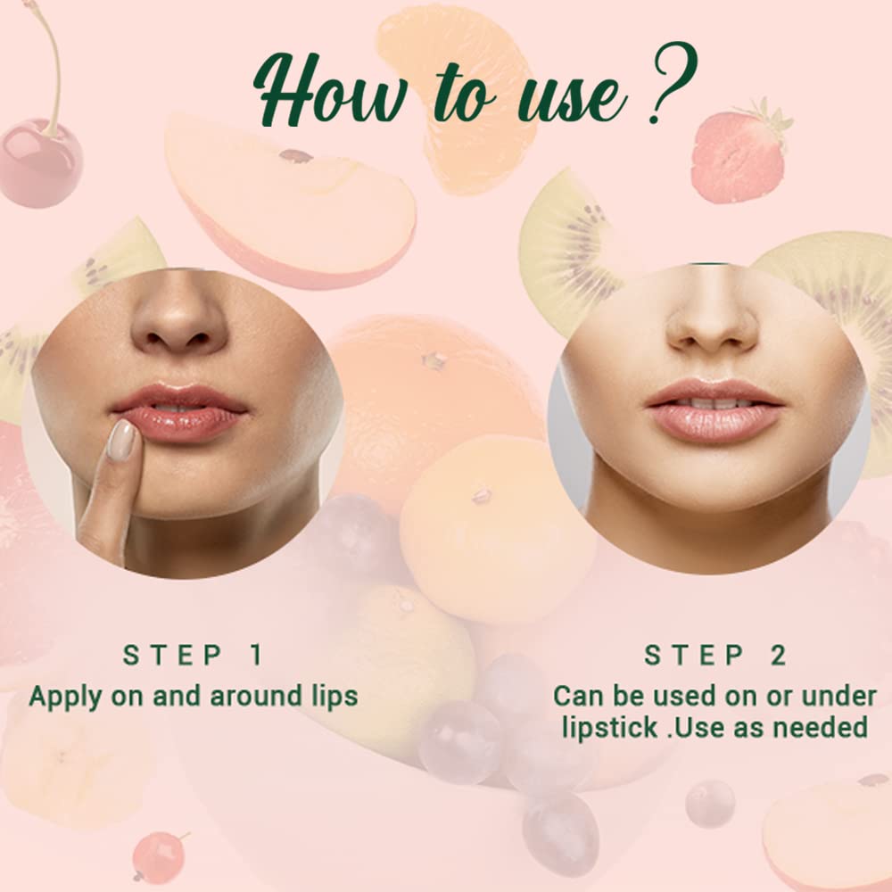 Biotique Advanced Ayurveda Bio Fruit Whitening Lip Balm - Swadesiicart
